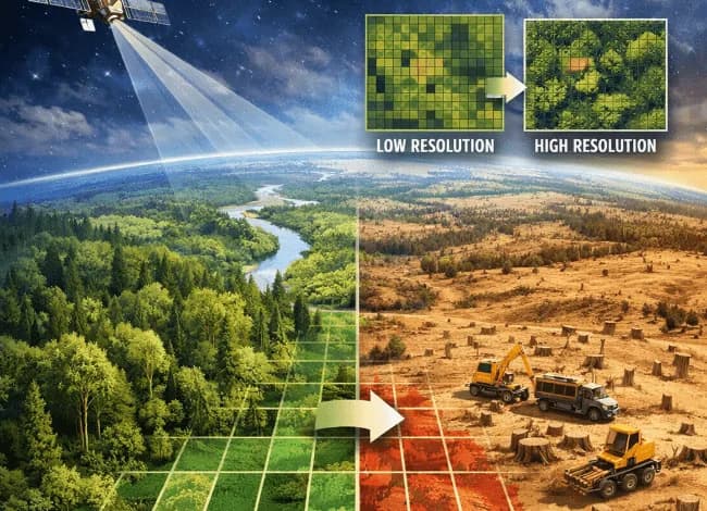 Automating Deforestation Detection with Geospatial AI (LULC)
